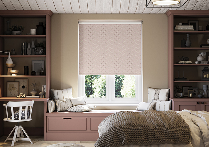 Gianna, Pink Bliss - Twist&Fit Roller Blind - Image 3